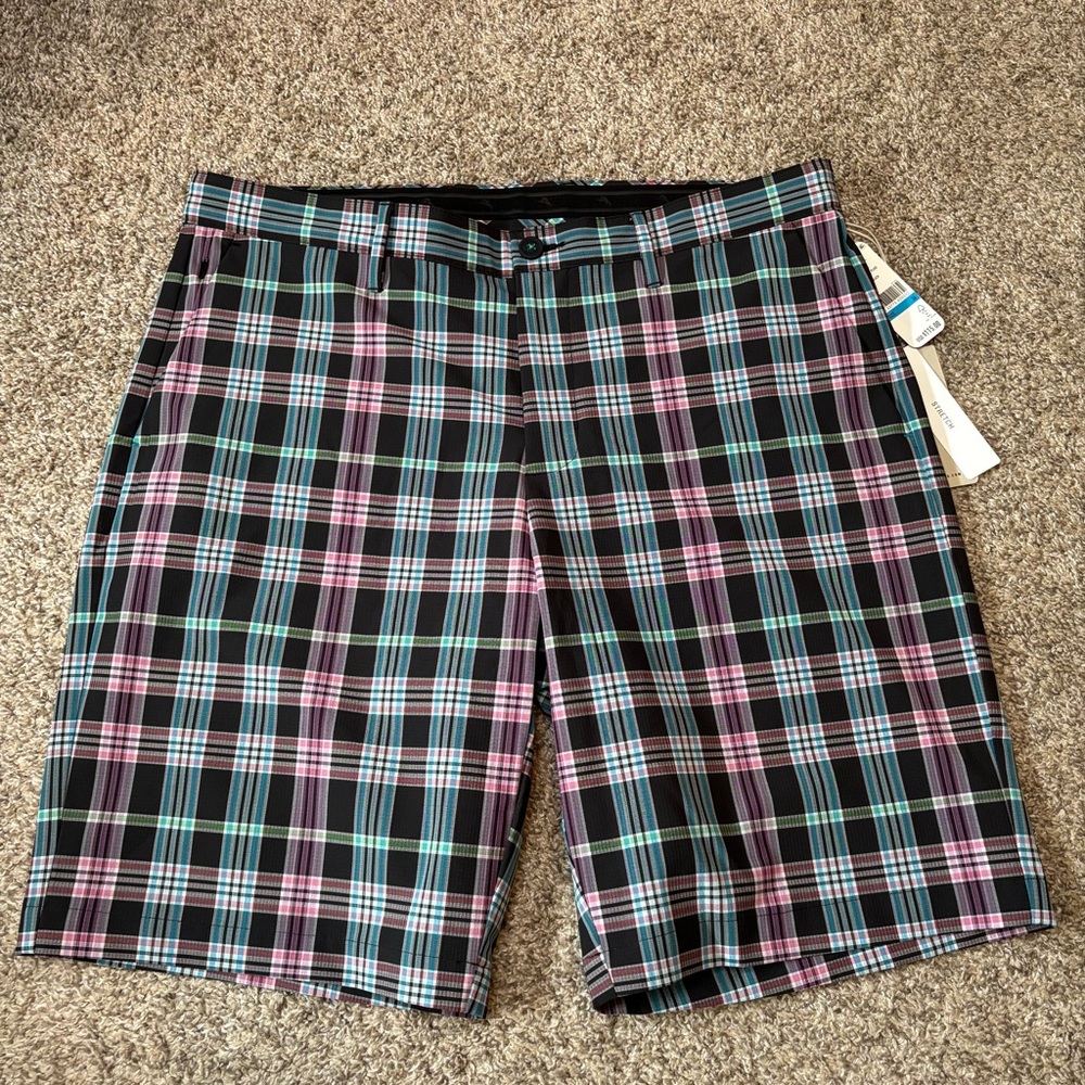 NWT Set the Sail Plaid Shorts